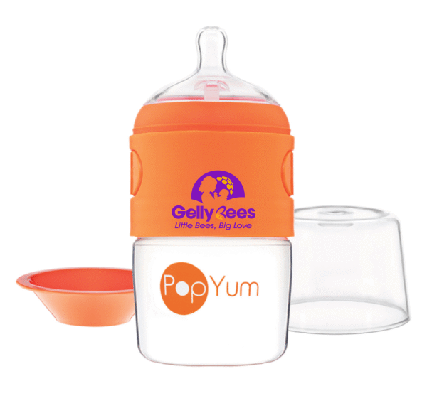 PopYum Anti-Colic Feeding Bottle, 1-pack 5 oz /150ml