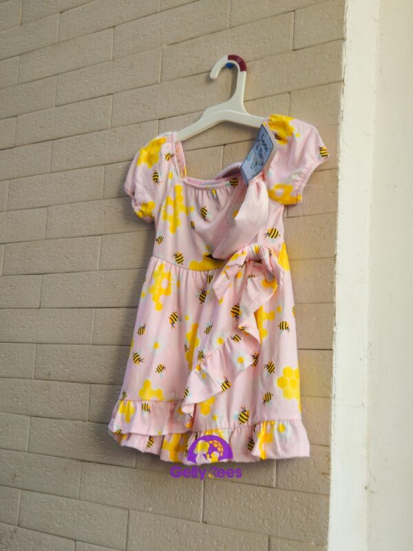 Emma & Elsa Pink Floral Dress–2Years